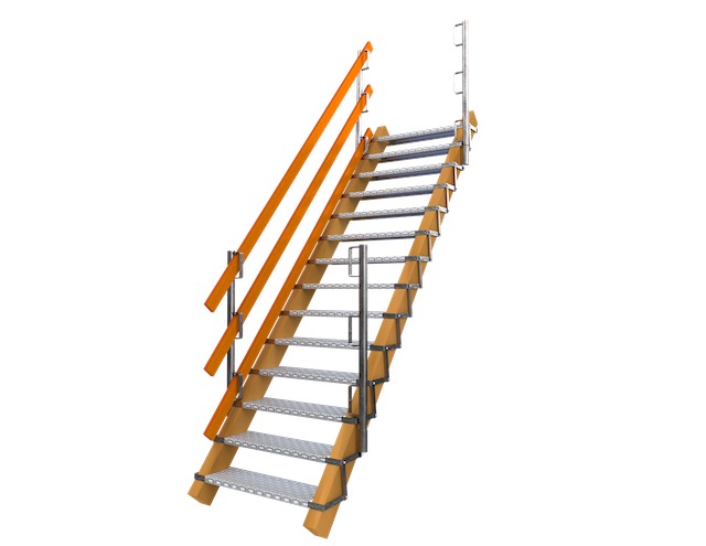 Bautreppe, faltbar
