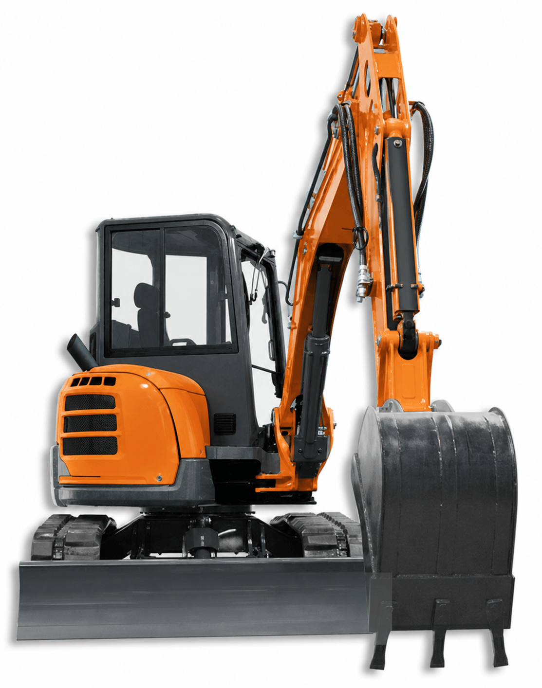 Mini-Raupenbagger 5,2 t - 4 m Grabtiefe
