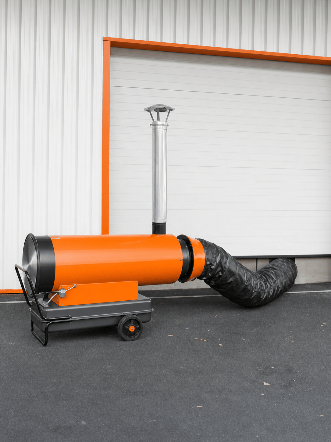 Ölbetriebenes Heizgebläse Heizwert 70-82 kW - 60.000-70.000 kcal/h