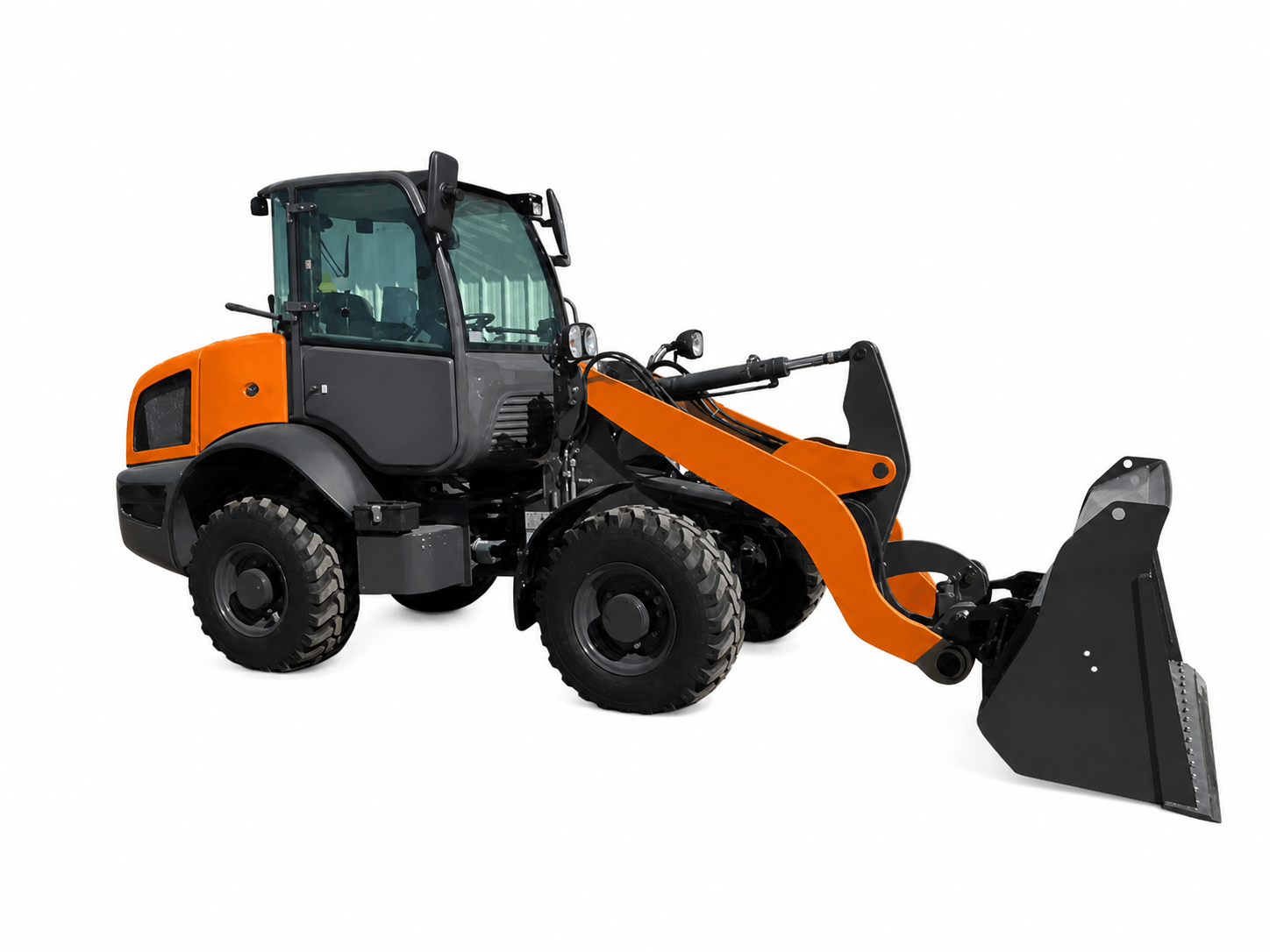 Radlader Hubkapazität 1.100 l / 2.400 kg